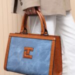 Sapphire Tan Tote