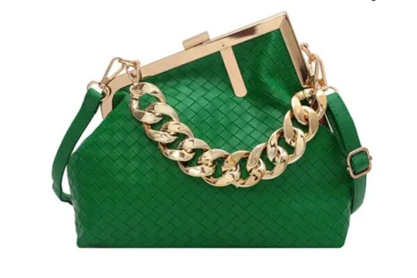Geometric Chain Handbag