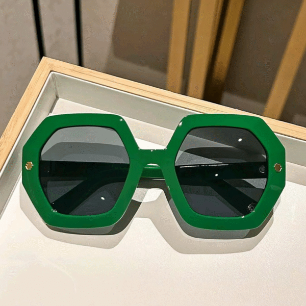 Geometric Stylish frame Sunglasses
