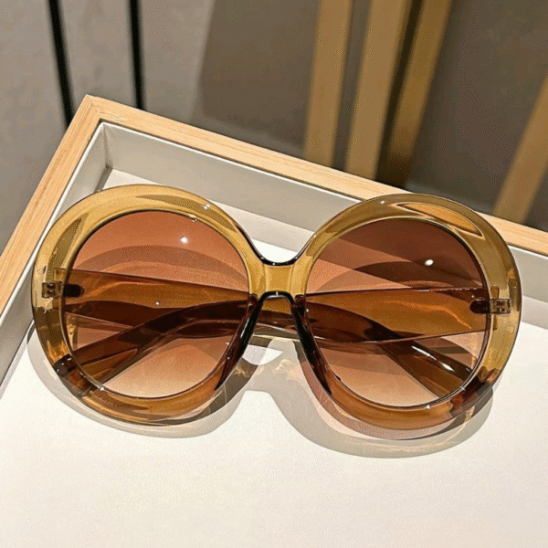 Vintage Round Frame Sunglasses